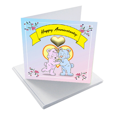 3D Greeting Cards - T Bear