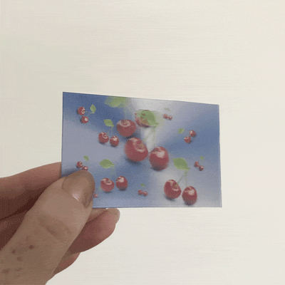Layered 3D Lenticular Cards