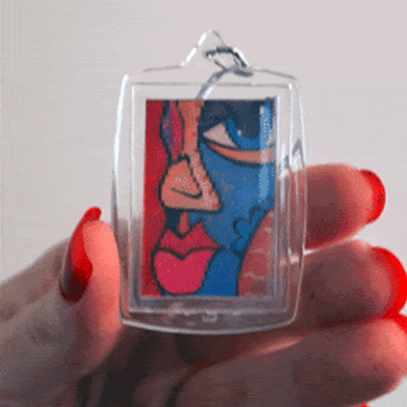 Regular Flip Key Rings