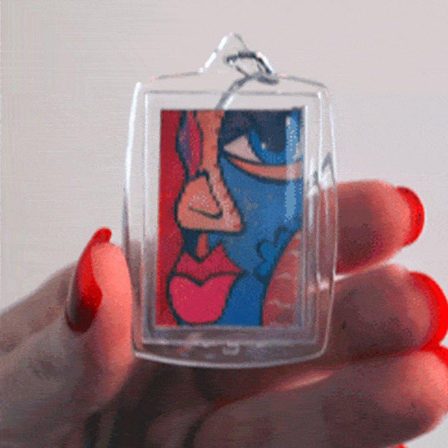Regular Flip Key Rings