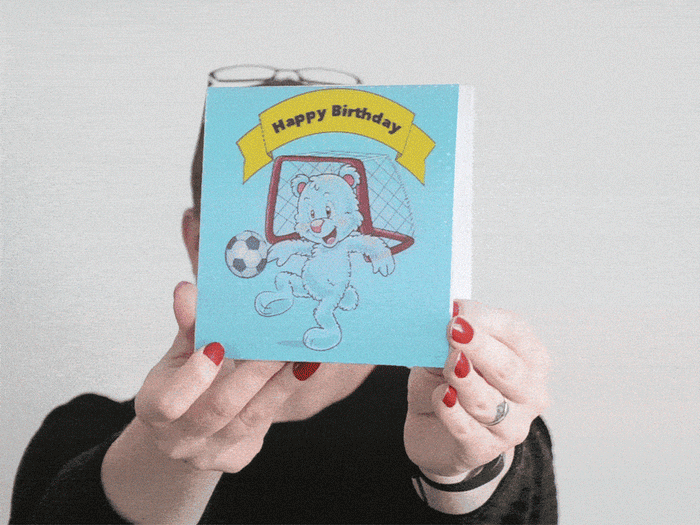 3D lenticular greeting card