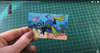 3D Greeting Cards - Aqua Goofy Scuba Diving