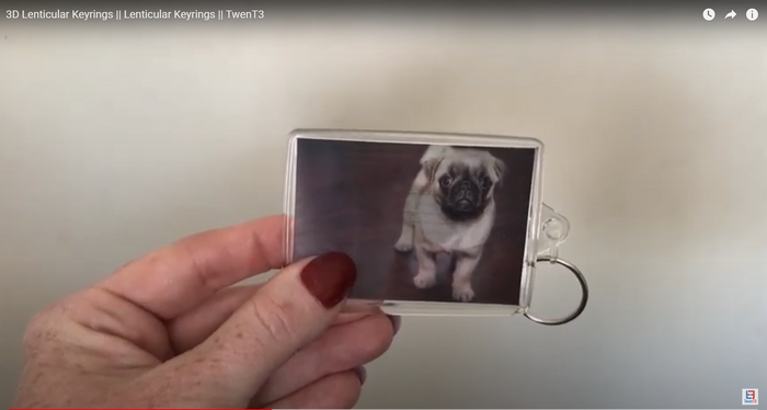 3D Lenticular Keyrings