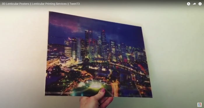 3D Lenticular Posters - Night Scene