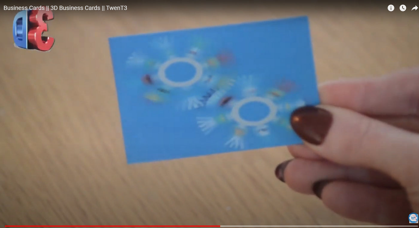 Lenticular Business cards