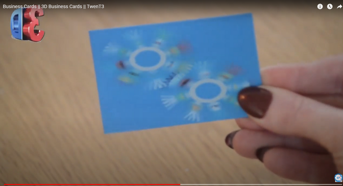 Lenticular Business cards