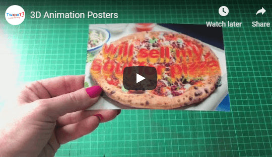 3D Posters & Lenticular Printing Services | TwenT3