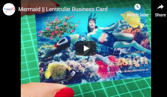 3d Lenticular Business Card