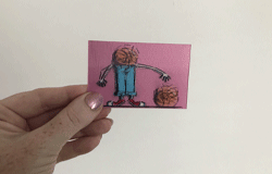 Lenticular business card