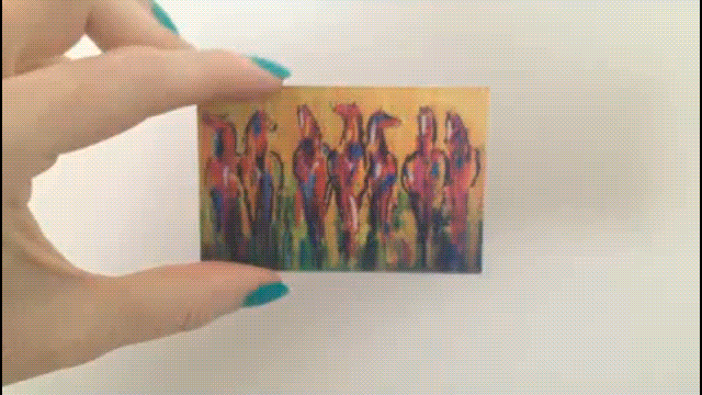 3d business card