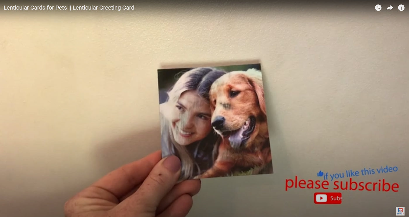 Cards for Pets - Owner with Pet