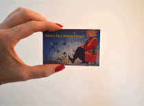 lenticular business card