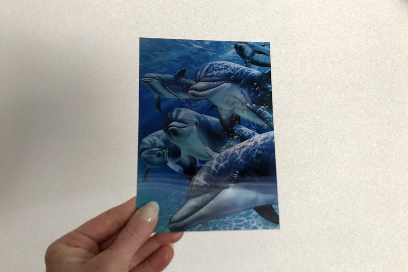personalised 3d lenticular  postcards
