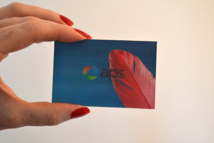 3d business card