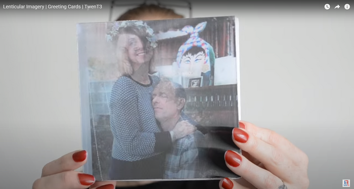 Greeting Card - Now & Then