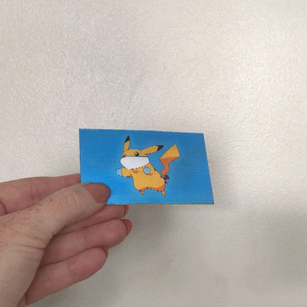3d lenticular sticker