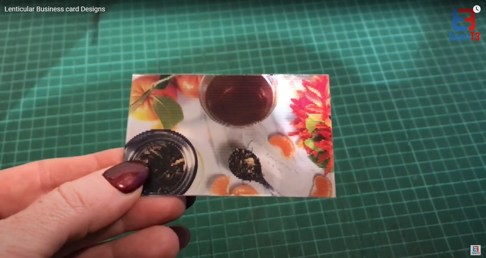 Lenticular Business Card - Oolong Tea