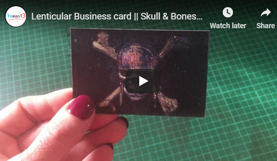 Lenticular Business card