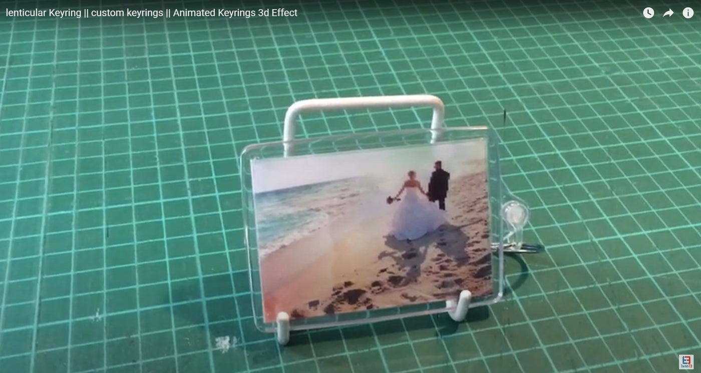 3D Lenticular Keyrings