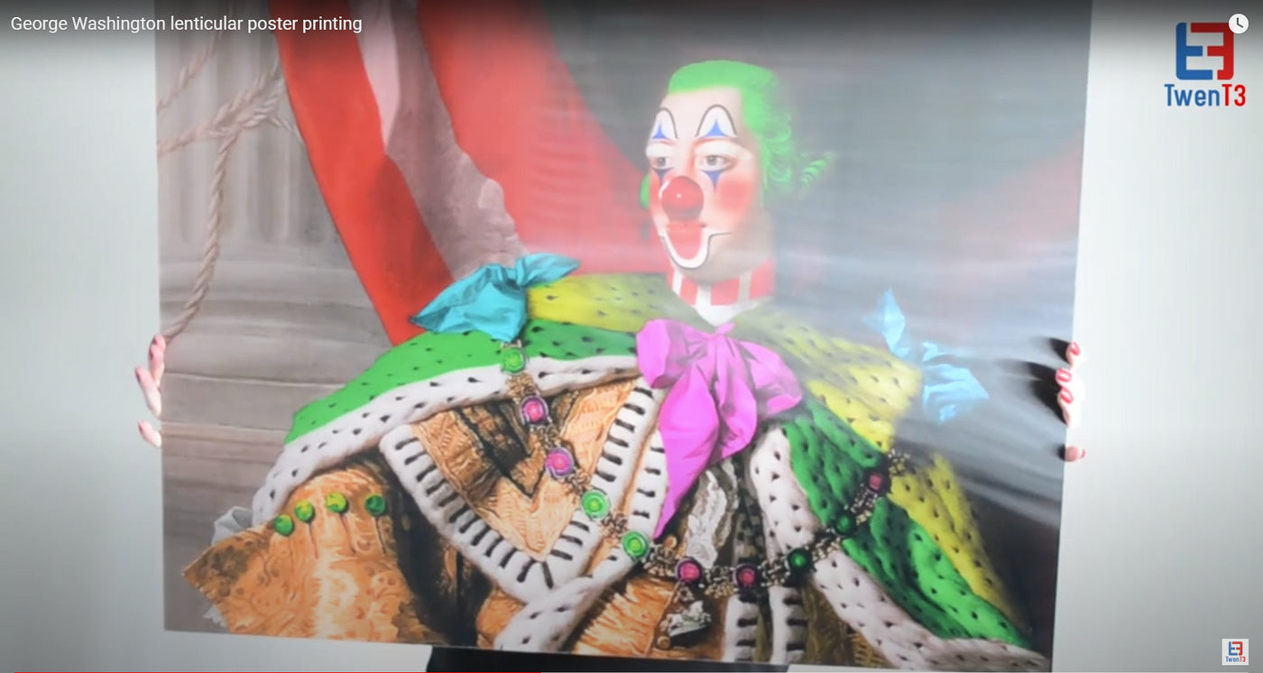 Lenticular Posters - George Washington