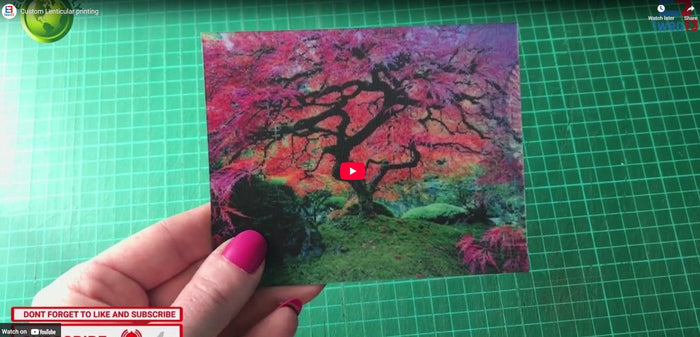 Lenticular Postcard