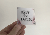 save the date wedding invite