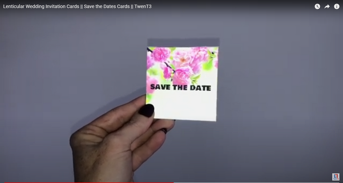 Save the Date Wedding Invitation