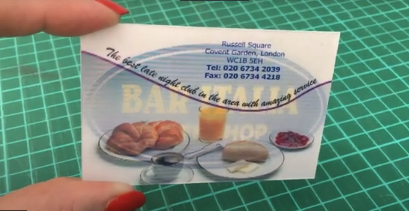 lenticular business cards