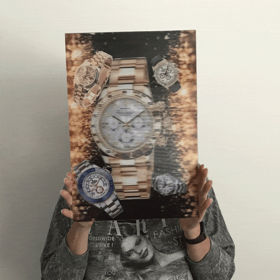 3d watch lenticular print