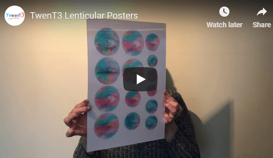 Lenticular Poster Printing Services | TwenT3