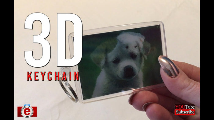 Custom 3D Printed Keyring