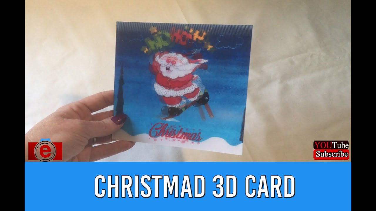 3D Lenticular Personalized Christmas Cards
