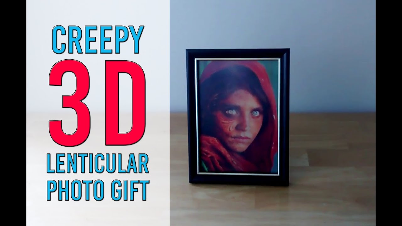 lenticular photo gifts by TwenT3 UK, personalised 3D keepsakes
