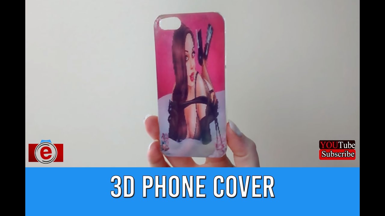 Custom Design 3D Lenticular Flip Effect Phone Case