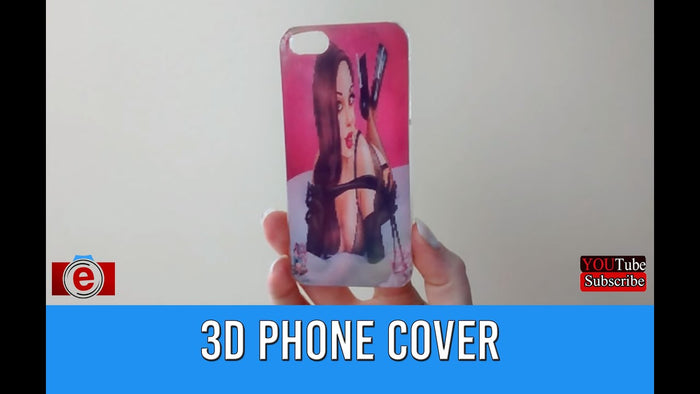 Custom Design 3D Lenticular Flip Effect Phone Case