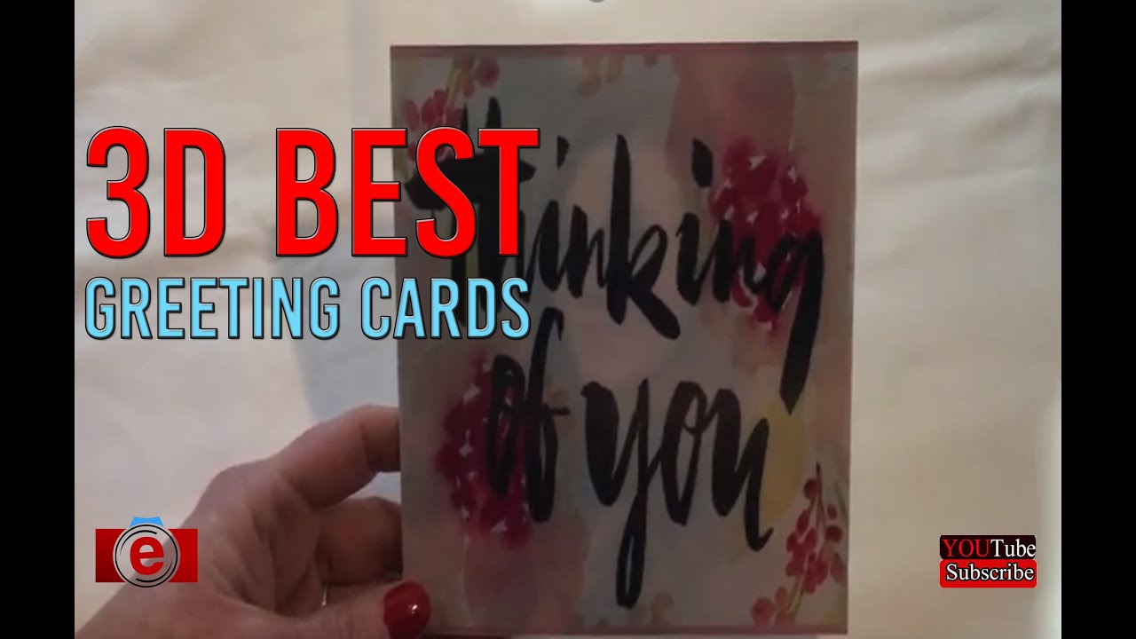 Attractive 3D Lenticular Greeting Cards