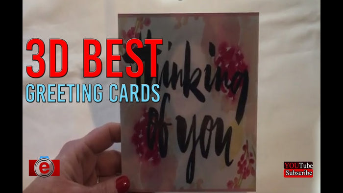 Attractive 3D Lenticular Greeting Cards
