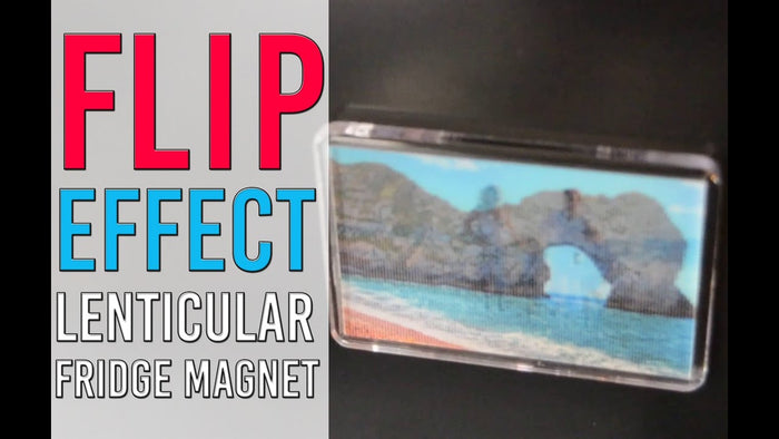 Lenticular Fridge Magnets, Custom 3D Flip Photo Magnets by TwenT3 UK