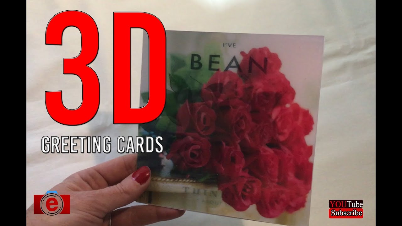 3d Birthday Card