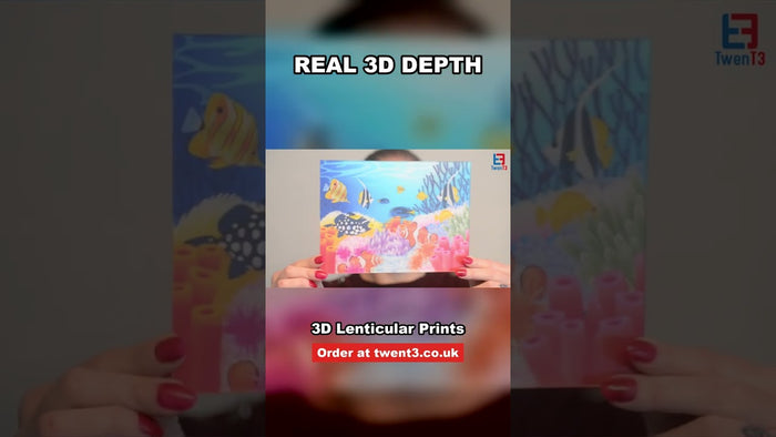 lenticular prints by TwenT3 UK, 3D wall art